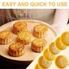 2 Pezzi Stampo per Pasticceria a Pressione Manuale Stampo per Torta con Motivo Tradizionale Stampo per Biscotti Dessert Taglia Dessert da Forno Strumento per Decorare Torte