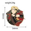 Demon Slayer Anime Lapel Pins Backpack Jeans Enamel Brooch Pin Women Fashion Jewelry Gifts Cartoon Badges