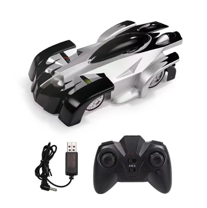 2.4G RC CAR Wall Climbing Car Remote Control Toys Climb Wall Ceiling Light Racing Model Electric Anti-gravity Children Toy