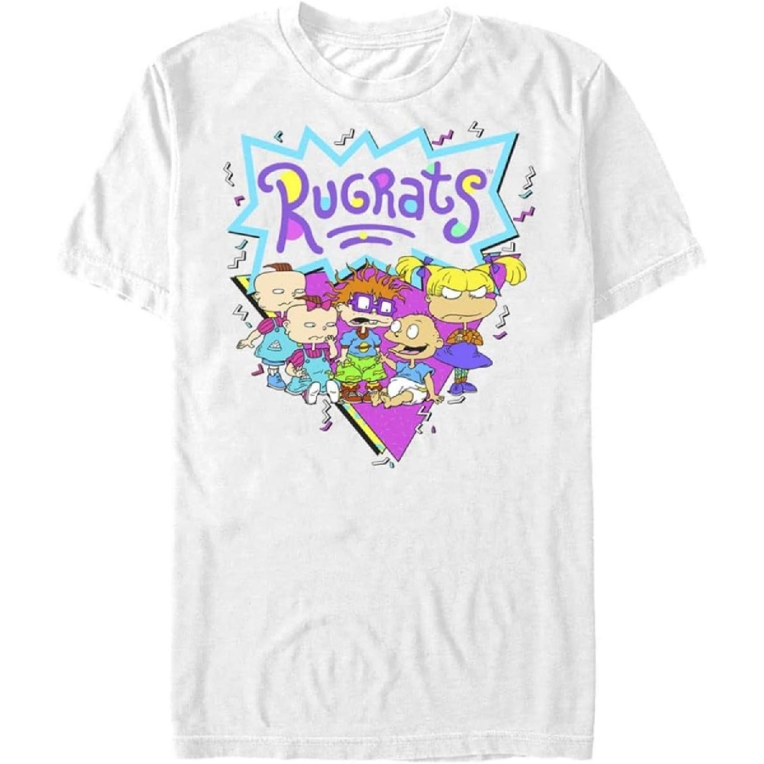 Nickelodeon Mens Rugrats Rugratter Bright Men s Tops Short Sleeve Tee Shirt S