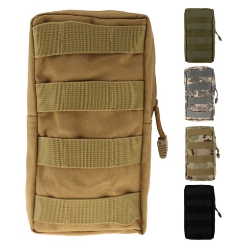 [No Brand] Tactical Modular Utility Pouch Military Accessory Bag, Available in 5 Colors - Camouflage