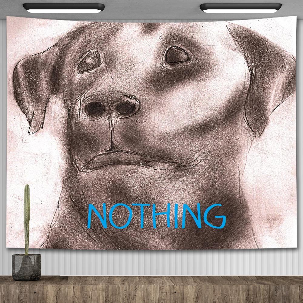 Alex G Trick Album Cover Tapestry Wall Art Posters Aesthetic Bedroom Decorative Print Tapestrys Macrame Farbic Tapestry For Room