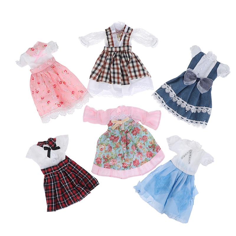30Cm Doll Accessories 1/6 12'' Doll Clothes Suit Dress Princess Doll Dressup Toy