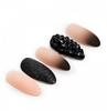 Umělé nehty - Ardell - Black Stud &; Růžové Ombre - 28 kusů - Třpytky - Včetně lepidla