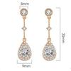 Sace Gems Classic Copper Alloy Zircon Earrings for Women Wedding Party Gifts