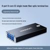 8-Port ST Single-Mode Fiber Optic Terminal Box