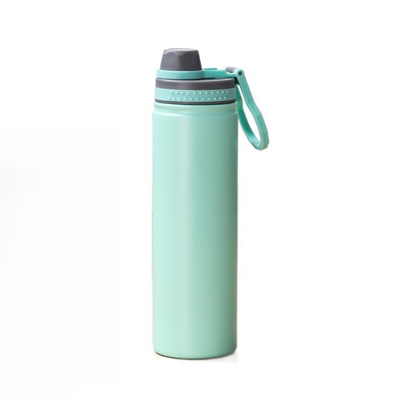 

Vacuum Cup Men s and Women s Student Minimalist Portable Stainless Steel Water Cup Portable Large Capacity Sports Kettle зелений