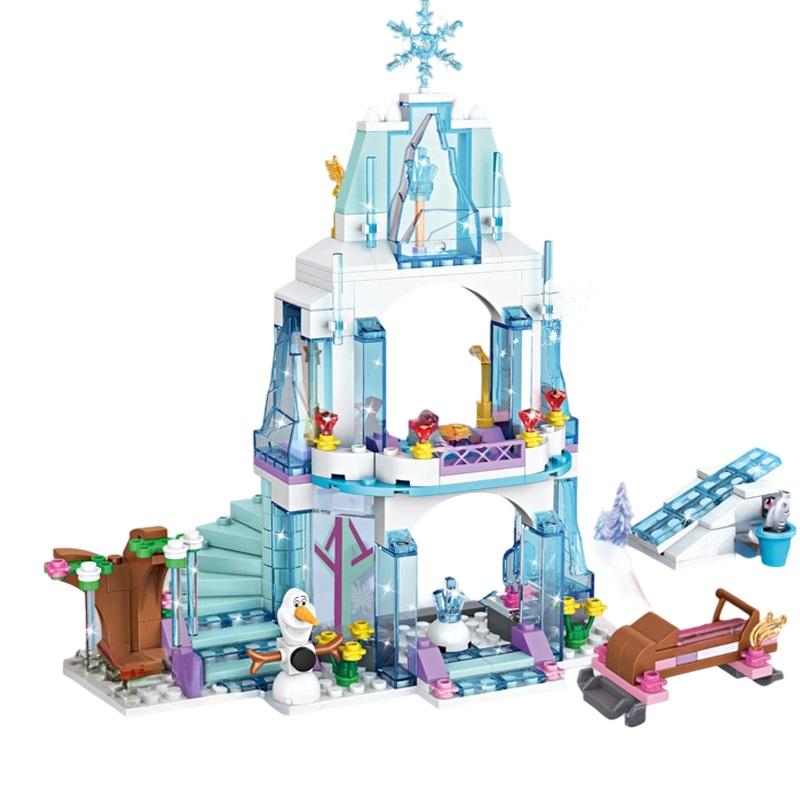 Meisjes Assemblage Spel Bouwsteen Set Prinsessen Winkel Tuin Studeerkamer Speelruimte Schaalmodel Cadeau Speelgoed Tuin Compatibel met