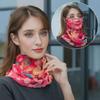 Hanging Ear Scarf for Women Versatile Sun Protection Neck Cover for Spring and Summer Small Scarf