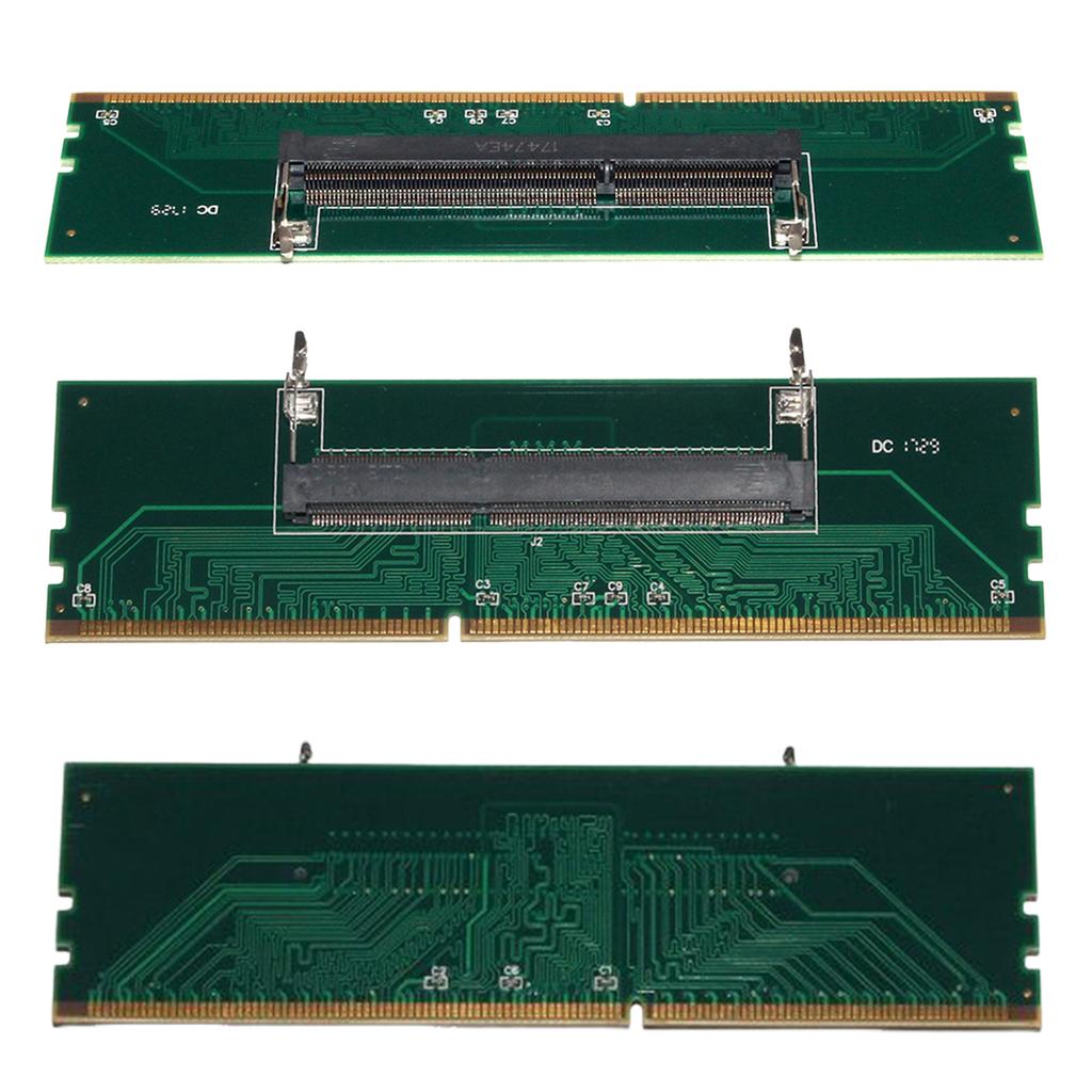 1-5Pcs Laptop DDR3 SODIMM To Desktop DIMM Memory Connector Cards Converter Adapter Support DDR3 Memory Cards Converter Adaptor