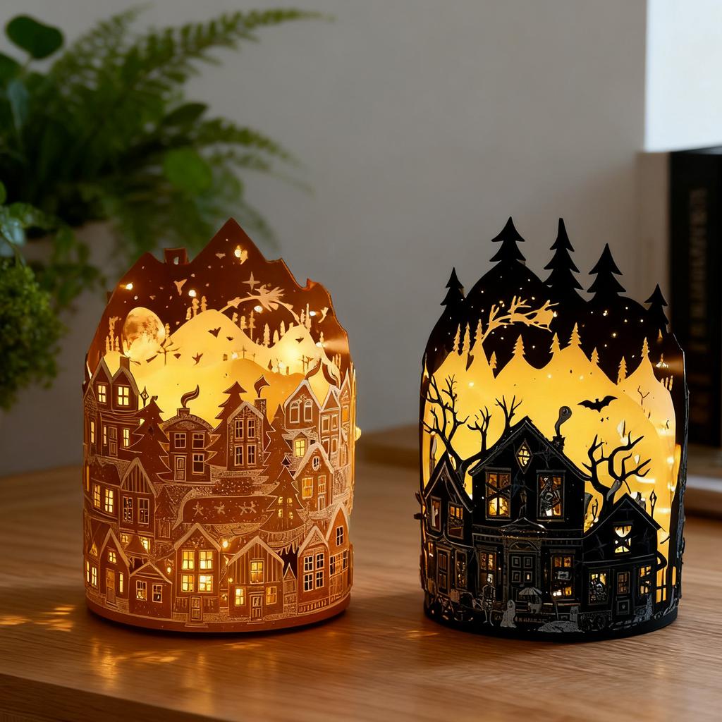 Halloween Haunted House Lighting