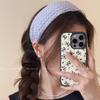 Polka Dot Wide Edge Headband Women's 2026 New Face Wash Pressure Hair Headband High Cranial Top Fashion Foreign Style Hairpin Hair Accessories
