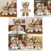 Cute Pajamas And Hats Teddy Bears Plush Toys Doll Children Toy For Kids And Home Decor