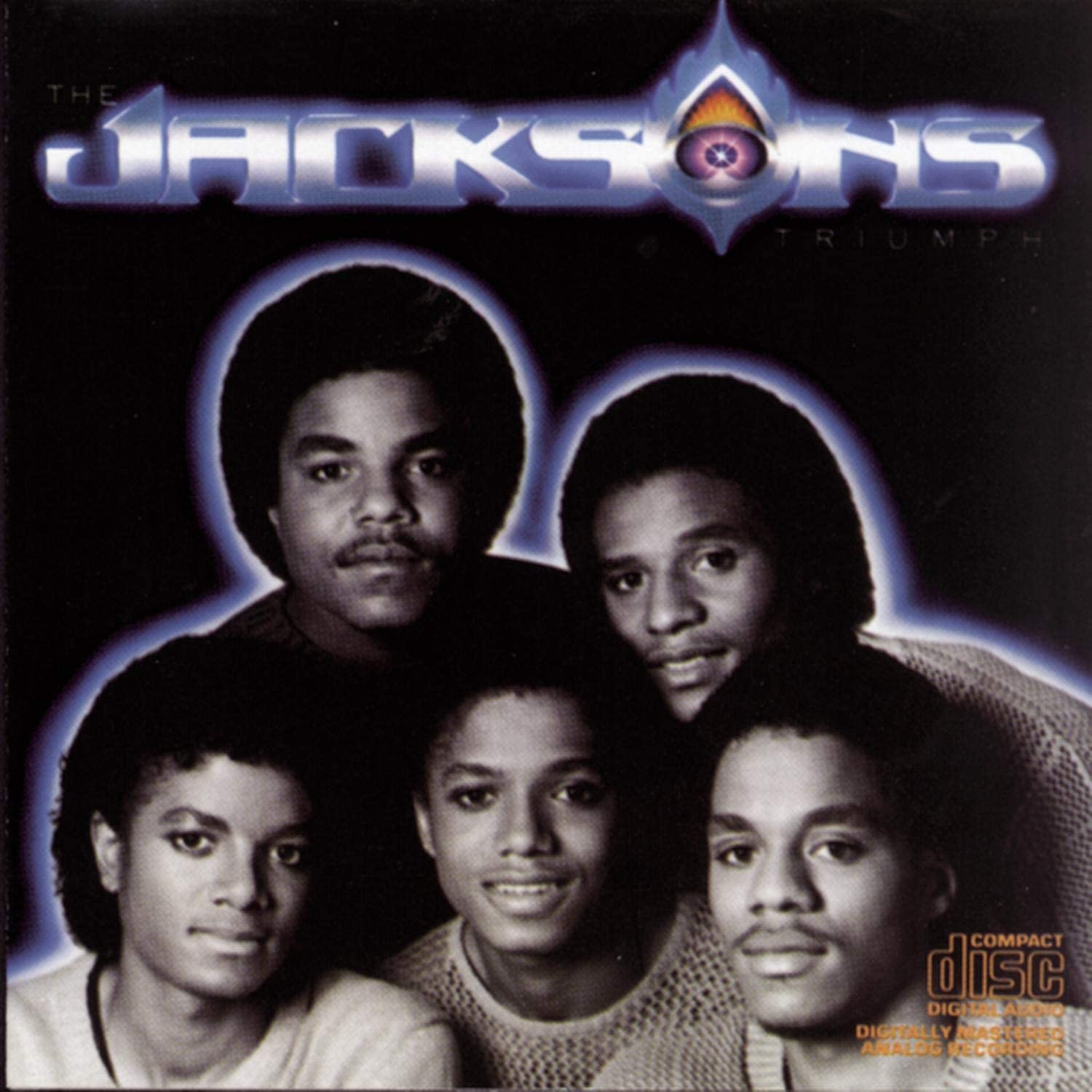 

CD JACKSONS - Triumph EK36424 Epic 1990 US Soul/Funk Used