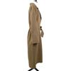 N.O.R.C Brown Wool River Big Collar Coat Coat 2 BrownUsed