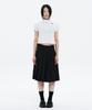 Hanahi Low Pocket Pleated Skirt Black