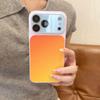 17 Applicable iPhone16promax gradual change contrasting color 16 Apple 17pro mobile phone case 17promax protective case