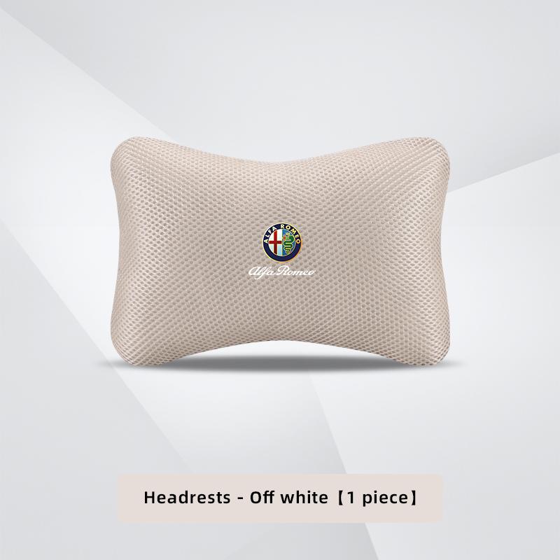 

Ice Silk Car Headrest Lumbar Support Car Interior For Alfa Romeo 4C 159 Spider Giulietta 8C Memory Foam Neck Pillow Waist Pillow
