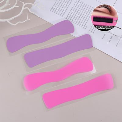 Eyelash Extension Forehead Sticker Pad Silicone Planting Graft Eyelashes Tray Stand Pallet Pad Lash Tray Holder Tool Accessories