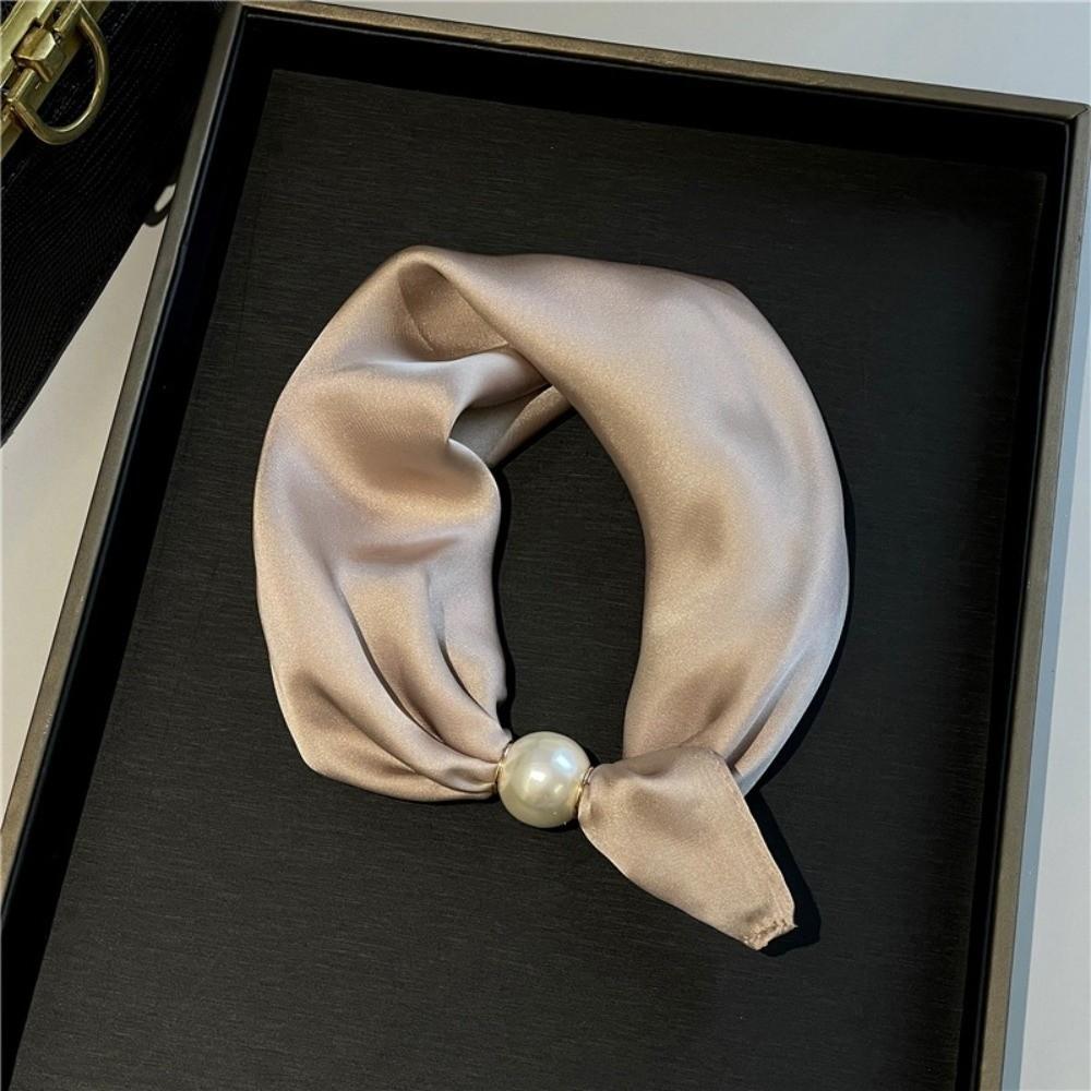 Printed Neck Scarf Thin Neckerchief New Silk Scarf Women Style 1