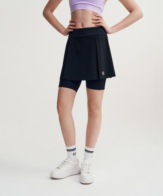 SERGIO TACCHINI W Goat Leggings Skirt (Black)