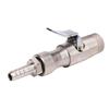 Locking   Chuck 300 PSI 1Celsius4in FNPT Heavy Duty Closed   Brass Straight Lock On Tire Chuck for Tire Inflator Gauge