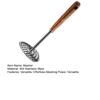 Stainless Steel Potato Masher Multipurpose Manual Mashed Potato Press for Vegetables Fruits Sweet Potatoes Easy to Clean Kitchen Food Crusher