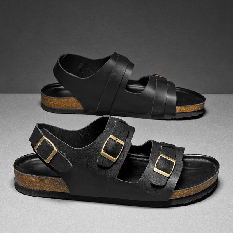 

Мужские сандалии Классические мягкие кожаные мужские сандалии Удобные тапочки Мужская летняя обувь Комфортные пляжные сандалии Кроссовки для активного отдыха 10