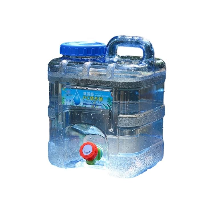 Bewegliche Outdoor-Wasserbehälter Mit Regulierbaren Durchfluss-Auswerfern Auslaufsichere Dichtung Für Wandern, Picknicks Und Reisen