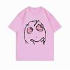 Rage Guy Troll Face Funny Meme Graphic Tshirt Unisex Pensive Red Eyes Reaction Unisexga Tee Y2k Casual Fashion Tops