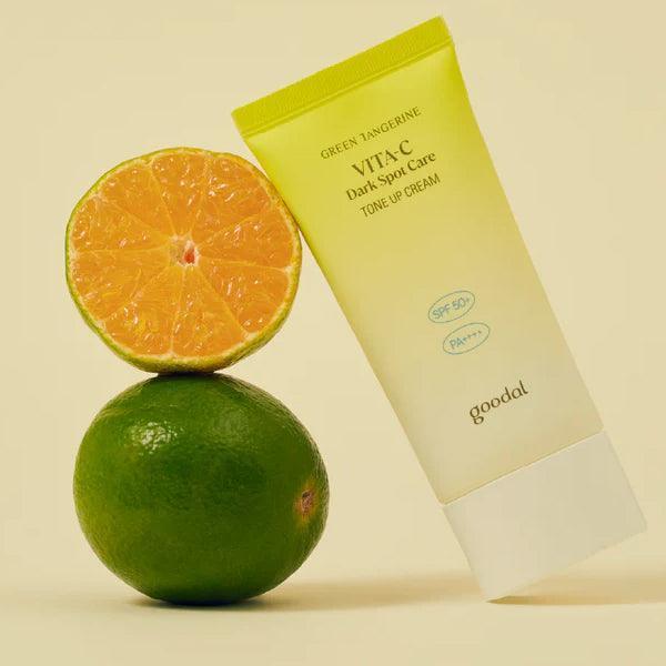 [goodal] Green Tangerine Vita C Dark Spot Care Tone Up Cream 50ml