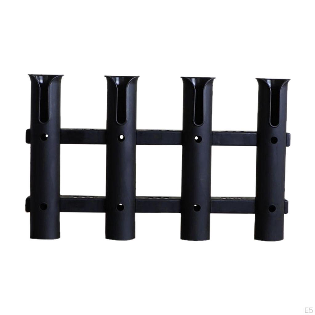 Angelrutenhalter für Boote - Hält 4 Ruten sicher