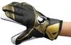 Uhlsport Practice Soccer GK Keeper Gloves Powerline Elite Starter Soft 1011312 02 3 Black X Gold X White