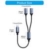 2/3 Port USB C Charging Data Transfer USB C OTG Cable Phone Adapter 2/3 Port Type C to USB Adapter