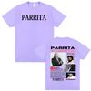 Hot Sale Limited Parrita Music Album Tour Graphic Tshirt Unisex Women Harajuku Classic Oversized Tshirts Fashion Vintage T Shirts