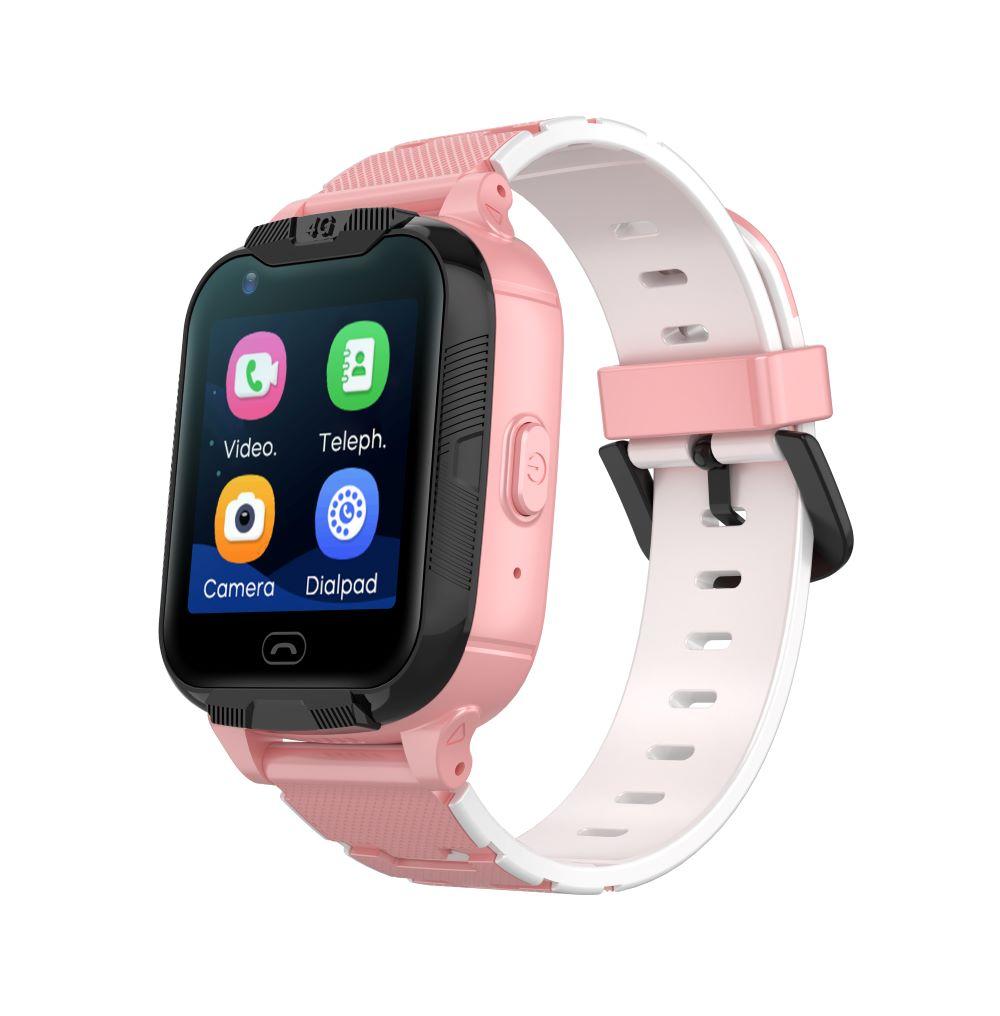 Maxlife Smartwatch 4G Mxkw-350 Różowy Gps Wifi