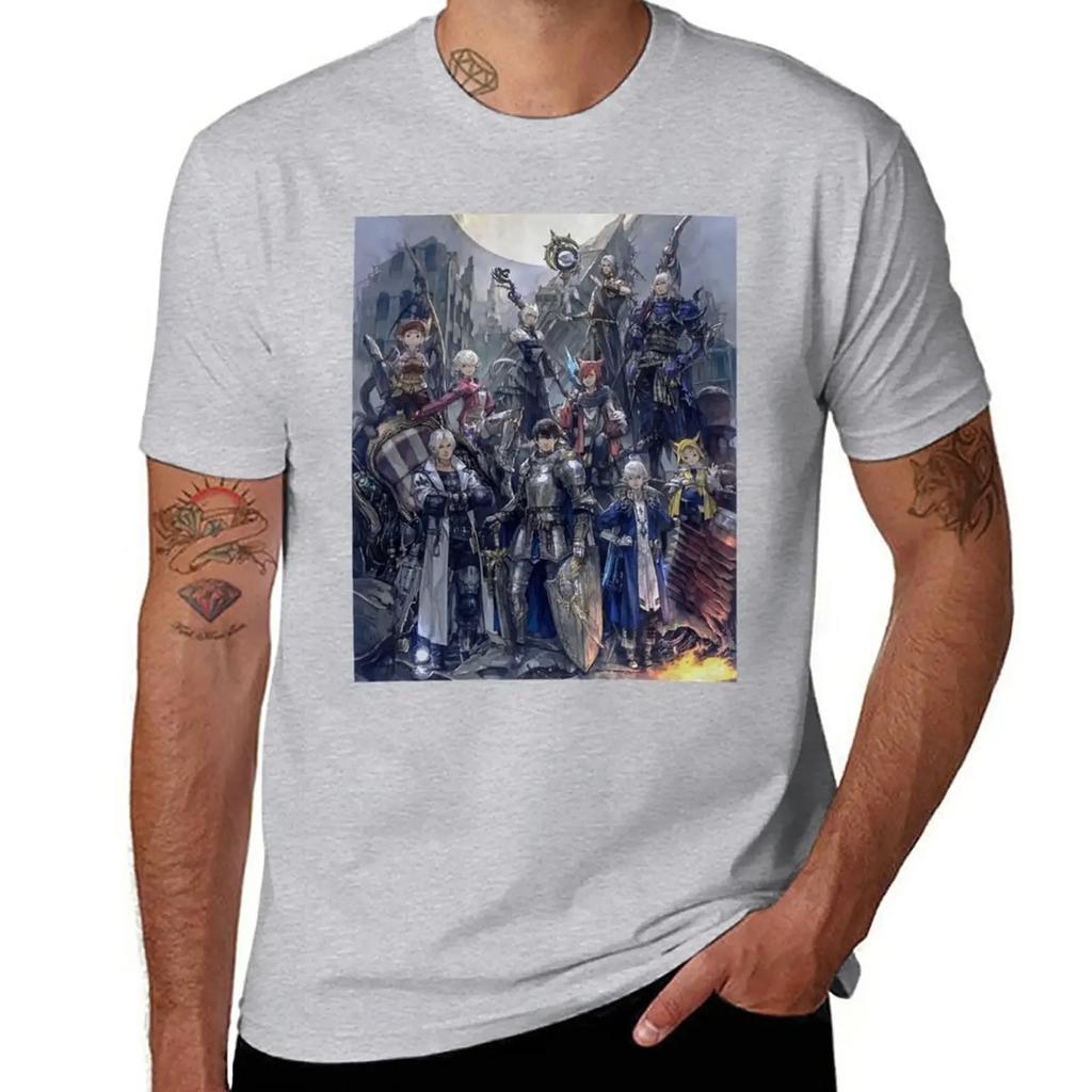 Endwalker Scions of the Seventh Dawn T-Shirt shirts graphic tees summer tops kawaii clothes mens cotton t shirts