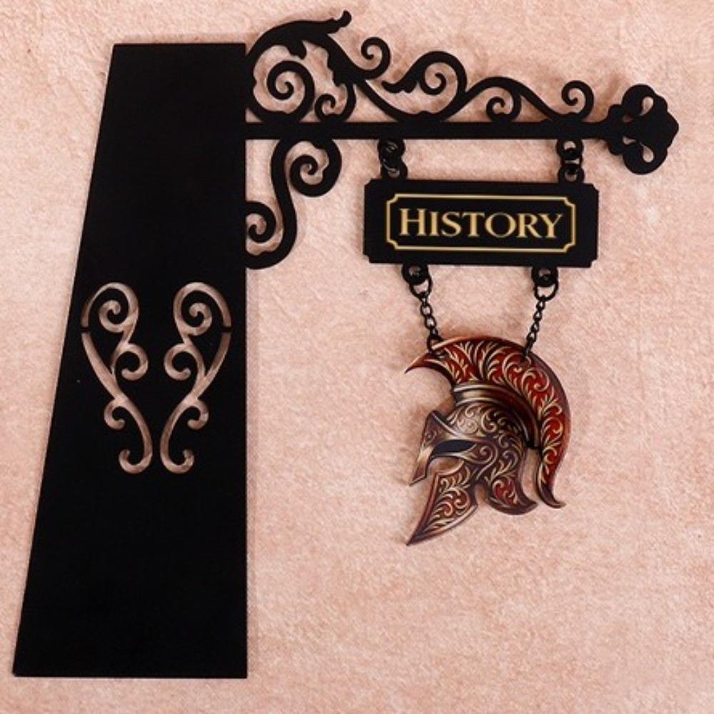 Lightweight Bookend Hanging Plaque Creative Book Partition Board Shelf Organizer  Study Desk
