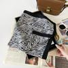 Decorative Small Square Scarf 71CM Simulated Silk Scarf Spring and Autumn Headscarf Neck Protection Cotton and Linen Scarf Scarf Tied Silk Scarf