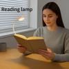 Verstellbare Leselampe mit 3 Farbmodi - kompaktes Design, perfekt zum Lesen bei Nacht, weiches LED-Licht, das die Augen schont, batteriebetrieben.
