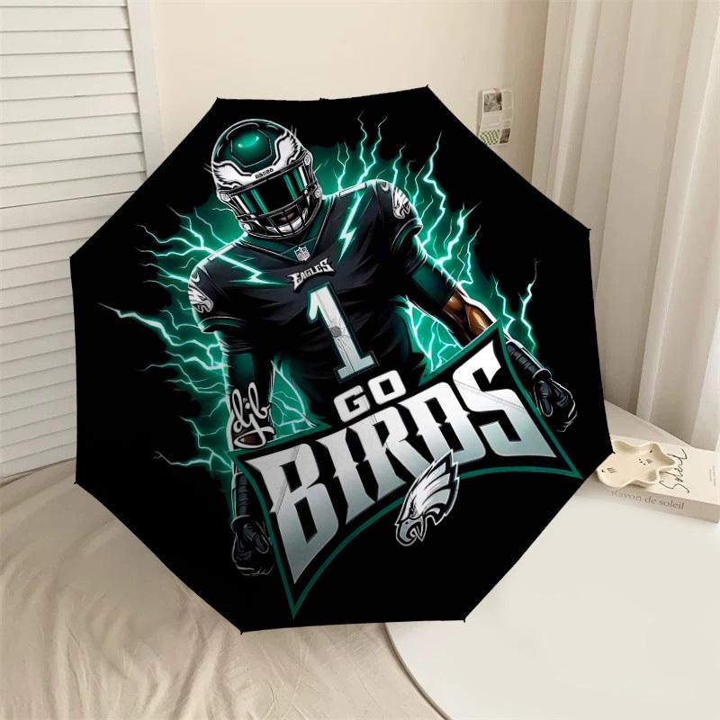 

1PC Eagles Go Umbrella-8-Rib Reinforced, Automatic Open, Lightweight & Durable, Cute Fashion Accessory for Outdoor-T124