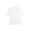 Li-Ning Weekend Youth Series Loose Soft Comfortable Round Neck Casual Sports Short Sleeve T-Shirt Unisex Tops Off-White AHSU683-8