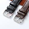 Crocodile Pattern Design Leather Watch Strap 12mm 14mm 16mm 18mm 19mm 20mm 22mm Soft Watchbands Casual Business Wristwatch Band