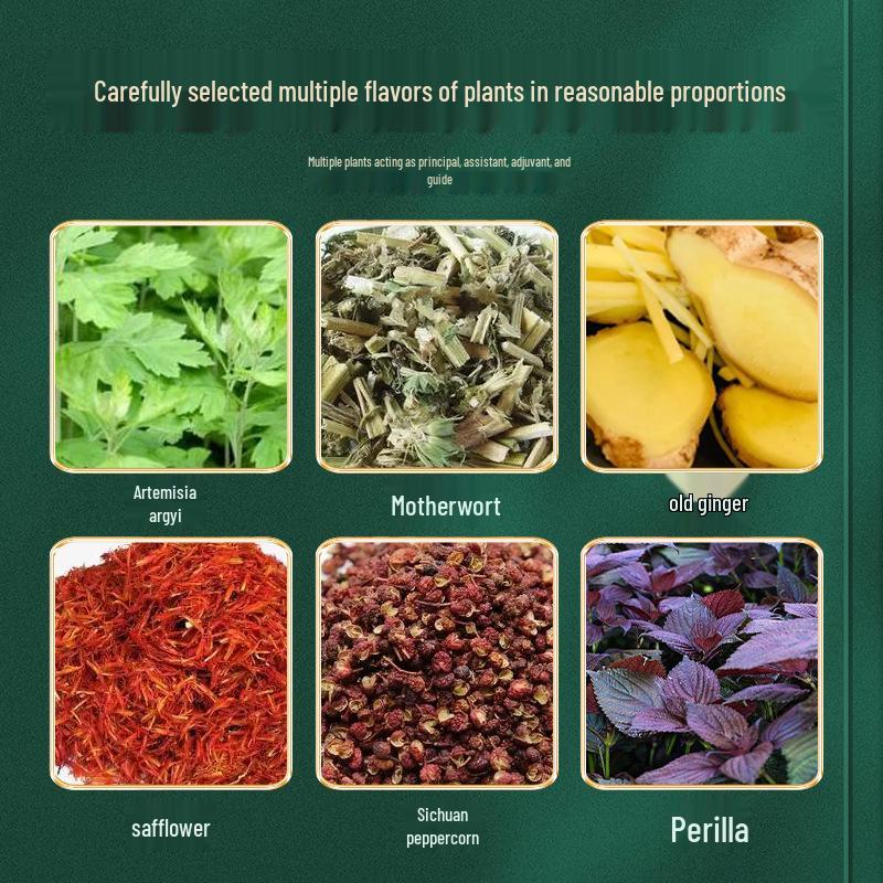 Safflower Sichuan Pepper & Mugwort Herbal Foot Soak Bag