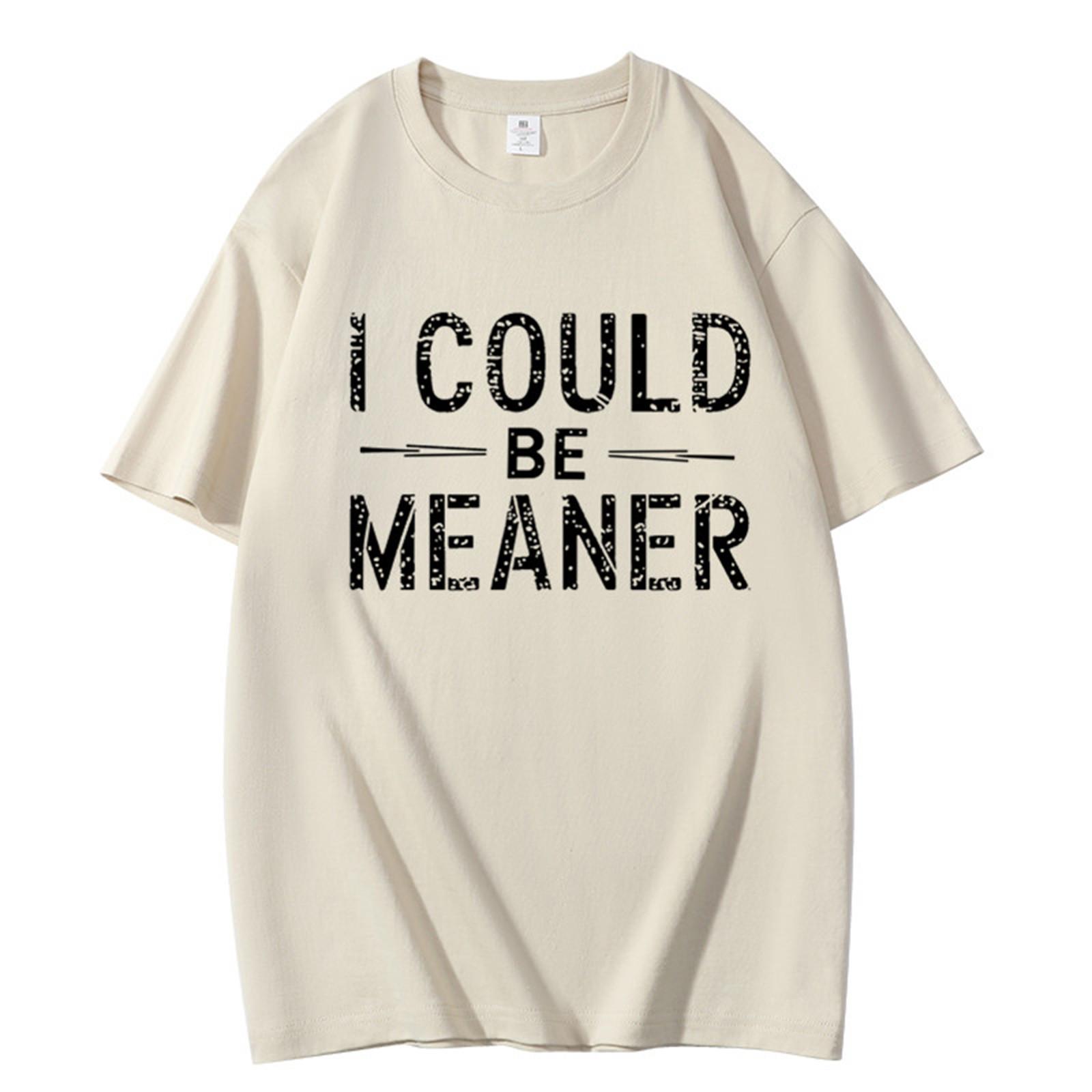 

Футболка унисекс, повседневный свободный топ, удобная футболка с круглым вырезом L бежевый