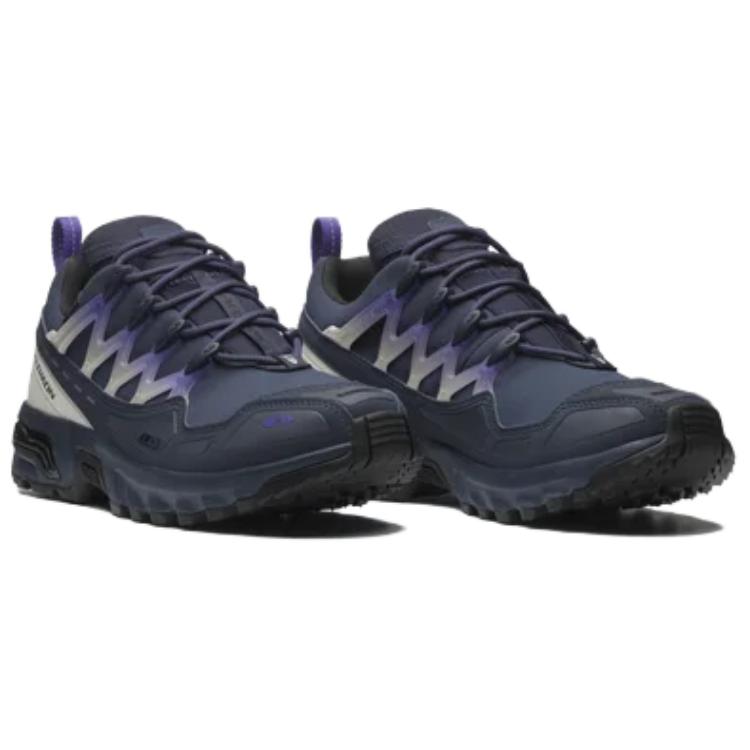 SALOMON Acs+ Clima Komfortable Allsidige Pustende Lavsko Løpesko Unisex Løpesko Dypblå 475955
