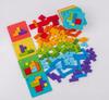 Colorful Block Puzzle: Parent-Child Two-Player Concentration Game