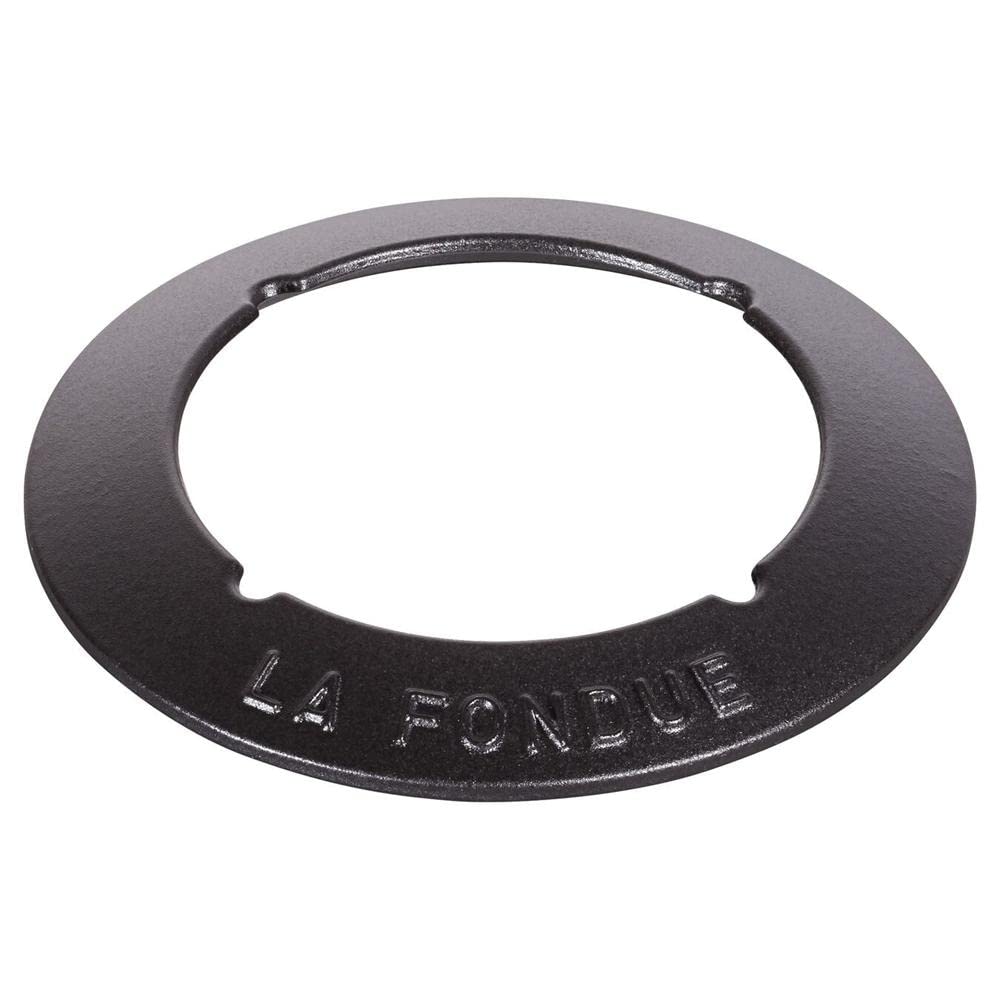Staub "Black Fondue Set, 16cm" Cast Iron Enamel Pot [Official Japanese Product] Specialty 40511-970