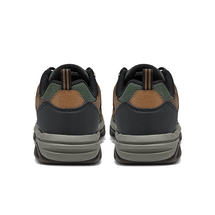 Skechers Comfortable Versatile Durable Low-Top Casual Shoes Men Sneakers Brown Green 204493-BROL