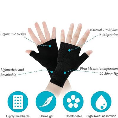 1Pair Wrist Compression Glove Thumb Support Women Men Tendonitis Wrist Brace Pressure Gloves Arthritis Thumb Protector